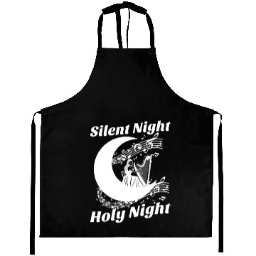 Discover Silent Night Holy Night Aprons