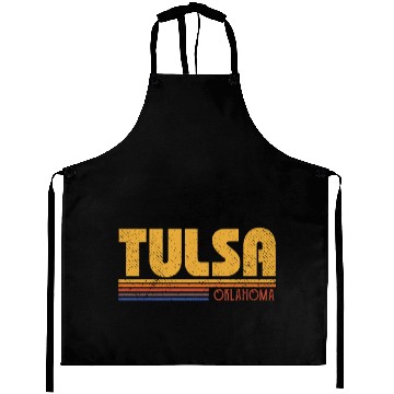 Discover Retro Tulsa Oklahoma Aprons