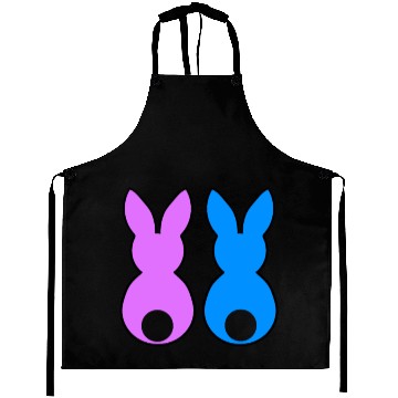 Discover Easter bunny couple Aprons
