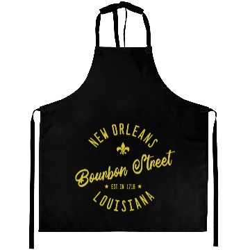 Discover New Orleans Bourbon Street Jazz Aprons