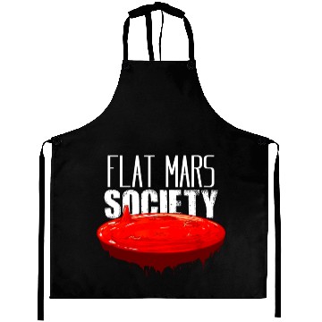 Discover Flat Mars Society Aprons Gift For A Space Scientist