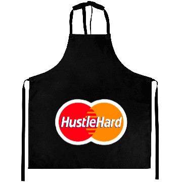 Discover Hustle Hard Master Card Entrepreneur Aprons