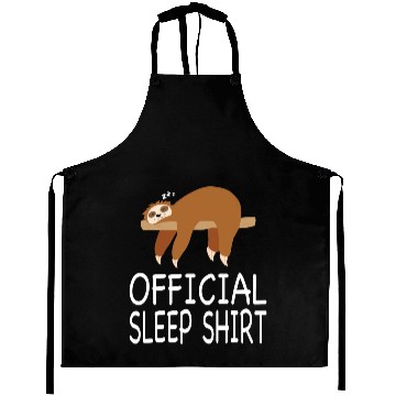Discover Official sleep Aprons Sloth