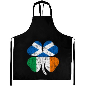 Discover Irish Scottish Flag Ireland Scotland Shamrock St P Aprons
