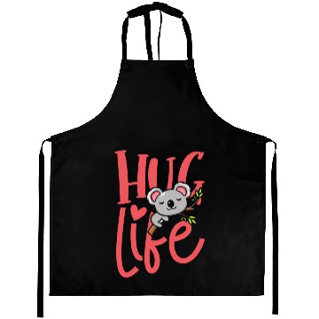 Discover Hug life koala bear Aprons