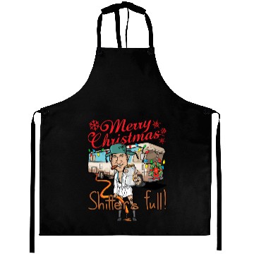 Discover Merry Christmas Cousin Eddie Shitter'S Full Aprons