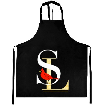 Discover Saint Louis Red Cardinal Dress Elegant Font Design Aprons