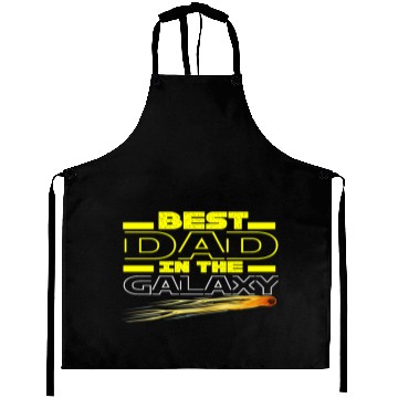 Discover Best Dad in the Galaxy with Comet Aprons