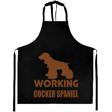 Discover working cocker spaniel Aprons
