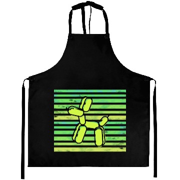 Discover Balloon dog sunset Aprons