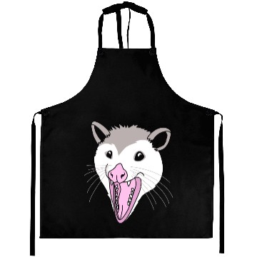 Discover Possum Opossum Face Aprons