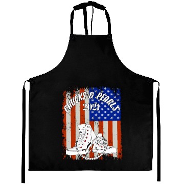 Discover Chucks And Pearls Aprons