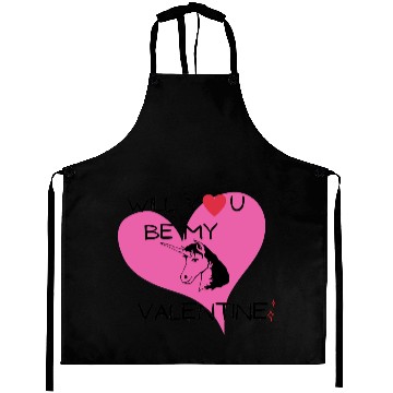 Discover Will you be my VALENTINE Aprons