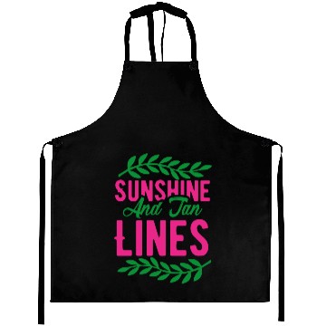 Discover Sunshine And Tan Lines Aprons