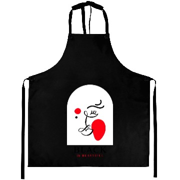 Discover Black is Beautiful Aprons