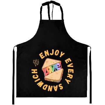 Discover Enjoy Every Sandwich Aprons