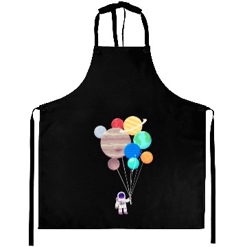 Discover Astronaut Planets Balloons Astronomy Aprons