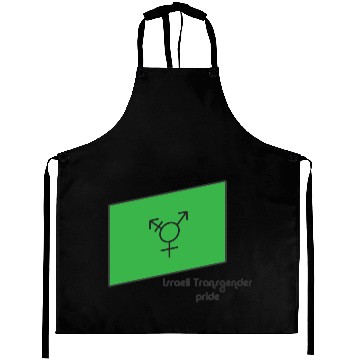 Discover Israeli Transgender pride flag Aprons