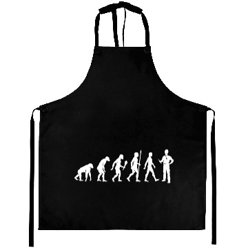 Discover Funny Evolution Automotive Mechanic Gift Idea Aprons