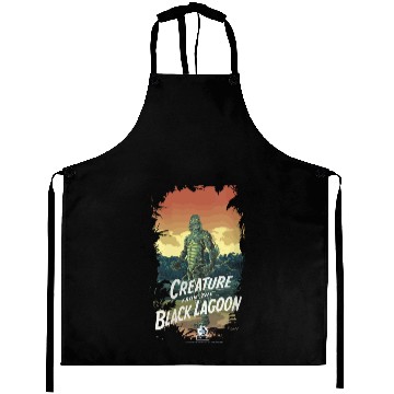 Discover Universal Monsters Creature From The Black Lagoon Aprons
