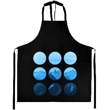 Discover Blue Mountain dots Aprons