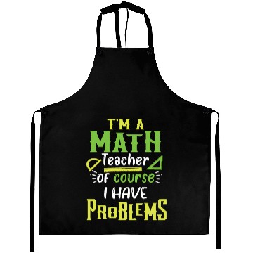 Discover Math Teacher Math Aprons