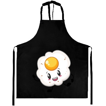 Discover Fried Egg Chef Cooking Kitchen Aprons
