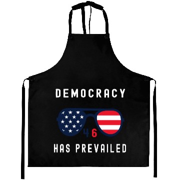 Discover democracy has prevailed Aprons