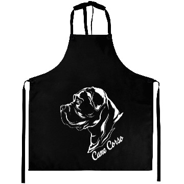 Discover Cane Corso Drawing Aprons