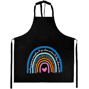 Discover Reading Gives Us Someplace To Go Book Literature Aprons