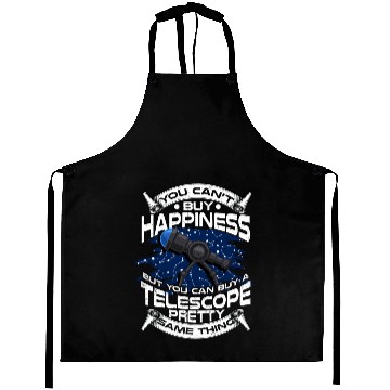 Discover Astronomy Telescope Outer Space Galaxy Aprons