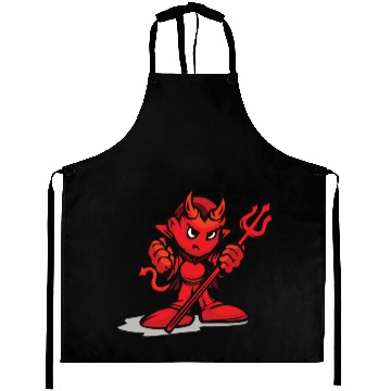 Discover The Little Red Devil Aprons