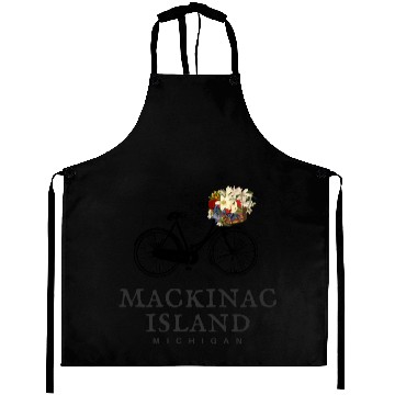Discover Mackinac Island Bike Michigan Aprons