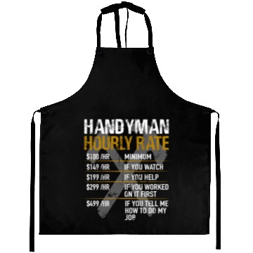 Discover Craftsmen - Handyman Hourly Rate Aprons