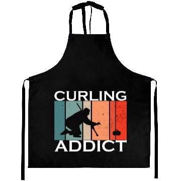 Discover curling Addict Aprons