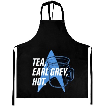 Discover Next Generation Tea Earl Grey Graphic Aprons