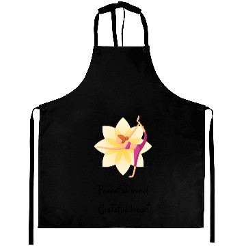 Discover Peaceful Mind Grateful heart Aprons