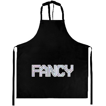 Discover fancy in great font Aprons