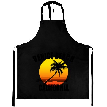 Discover Venice Beach California sunset Aprons