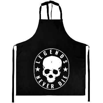 Discover Legends Never Die Aprons