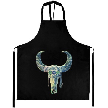 Discover buffalo skull Aprons