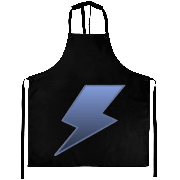 Discover lightning bolt blue Aprons