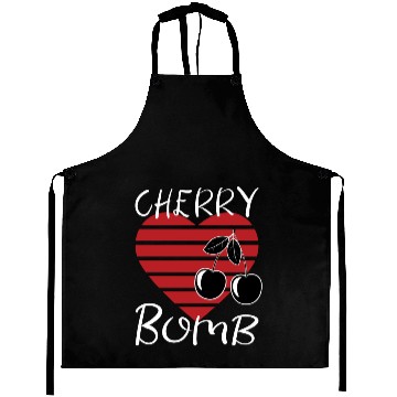 Discover Cherry Bomb I Ladies Cherry Gift Aprons