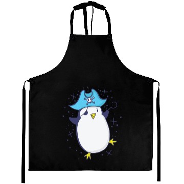Discover Pirate penguin with pirate hat and eye patch Aprons
