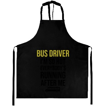 Discover Funny School Bus Driver Gift | Bus Driving Lover Aprons