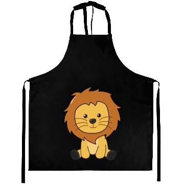 Discover Lion Cute Animals For Kids Lion King Aprons