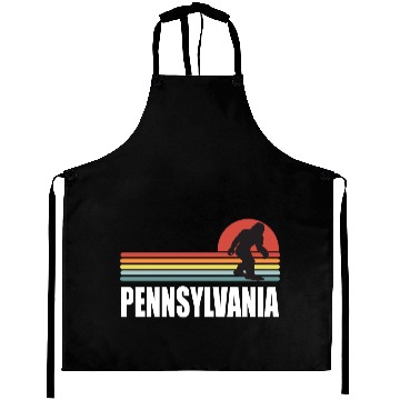 Discover Big Foot Pennsylvania Aprons