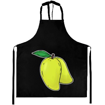 Discover Mango hand drawn fruits summer Aprons