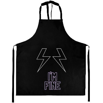 Discover I'M FINE Aprons