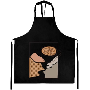 Discover Coffee Latte Aprons